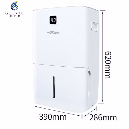 12L Home Room Mini Portable Small Drying Air Dehumidifier with Purifier